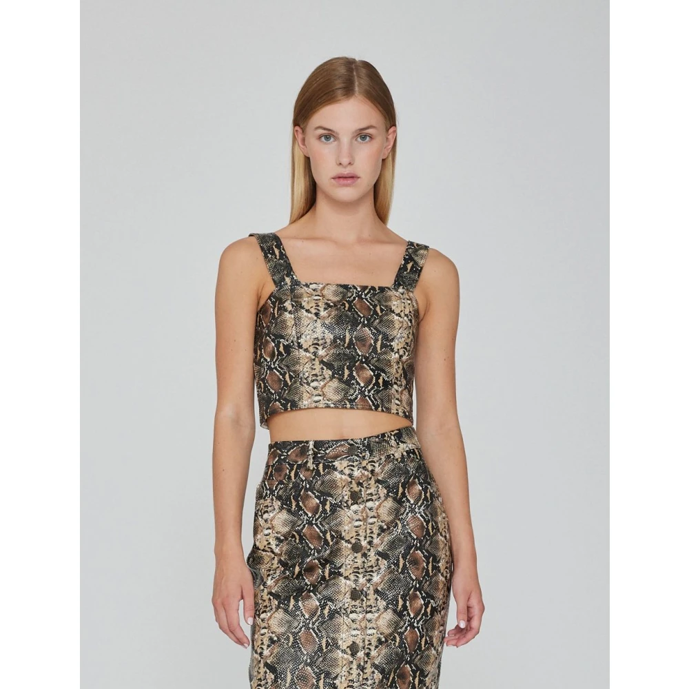 Rotate Birger Christensen Top Margaret Black Dames