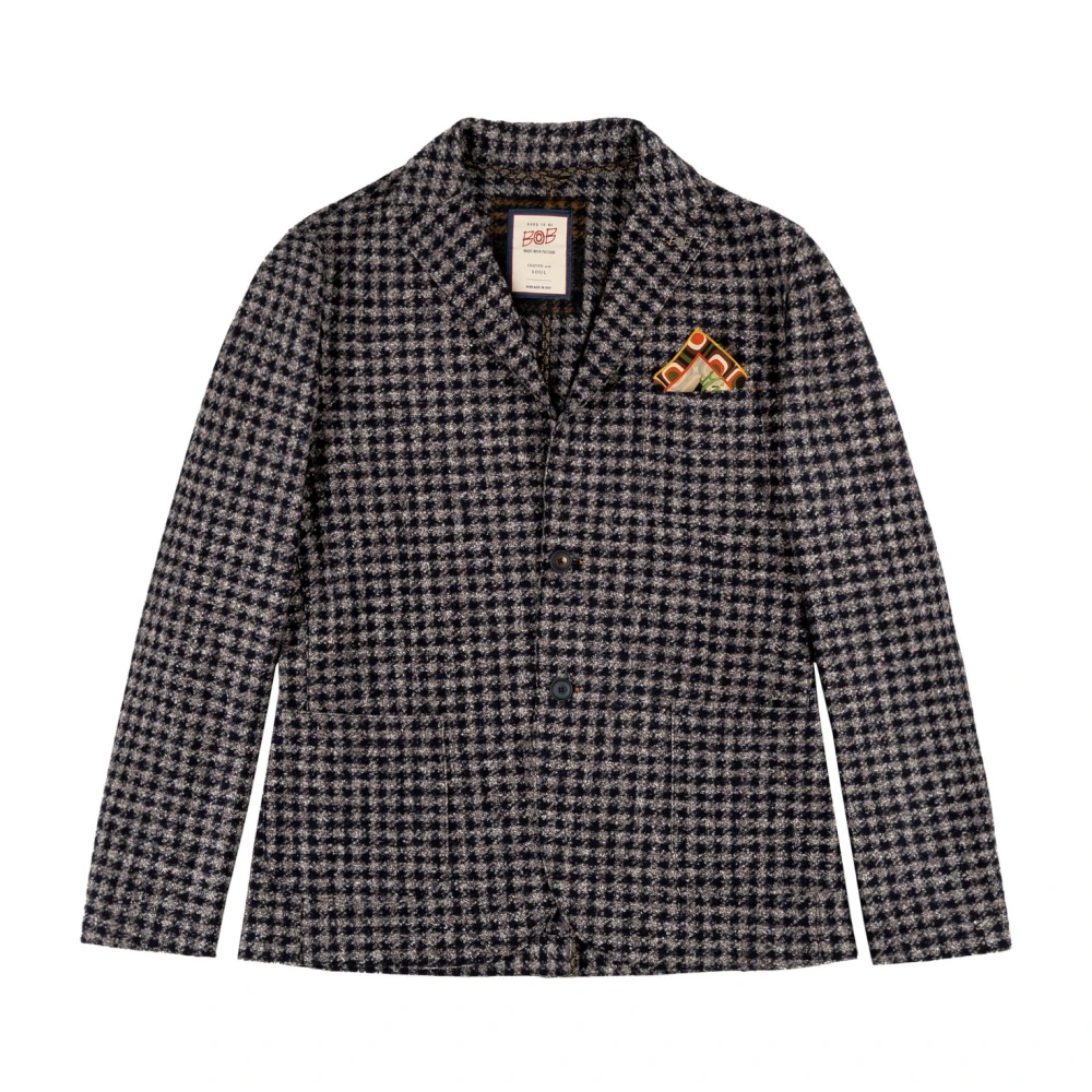 BOB Stijlvolle Jas Blue Heren