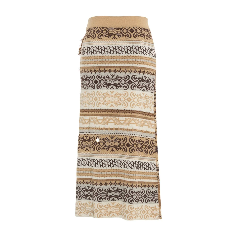 Akep Bruine Rok Aw24 Handwas Brown Dames