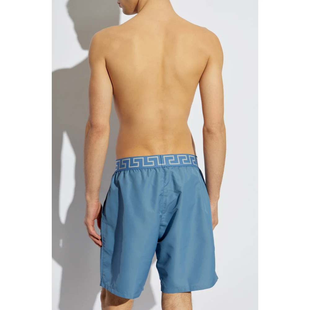 Versace Zwembroek Blue Heren