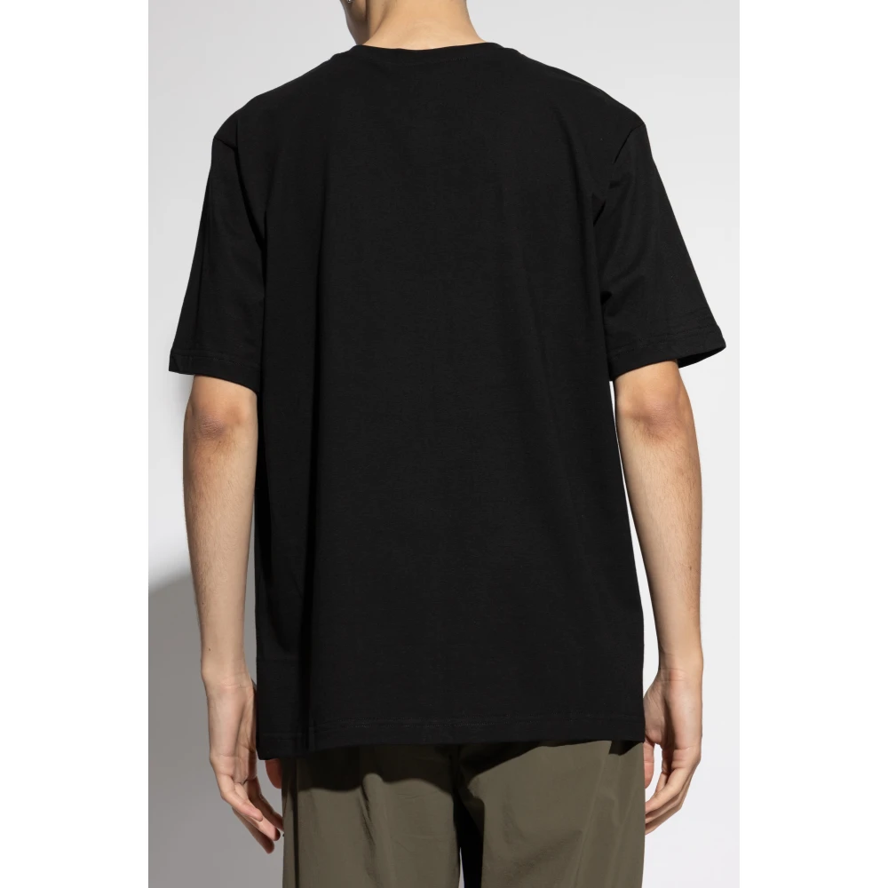 Iceberg T-shirt met logo Black Heren