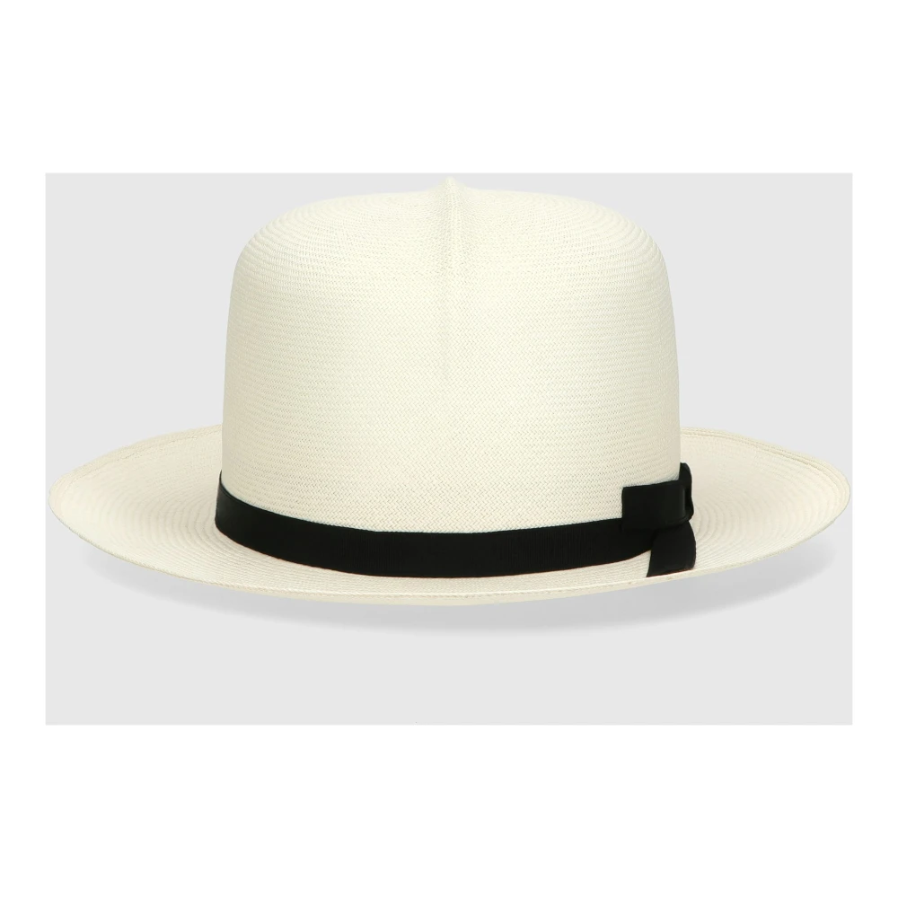 Borsalino Montecristi Panama Hat White Heren