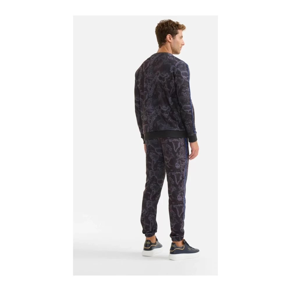 Alviero Martini 1a Classe Geo Night Zwarte Trui Black Heren