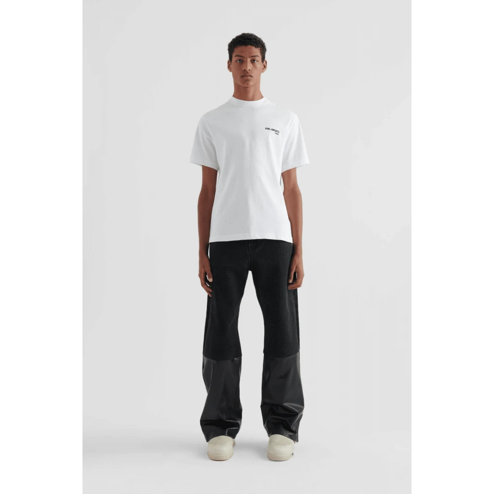 Axel Arigato Legacy Wit Tee-Shirt Biologisch Katoen White Heren