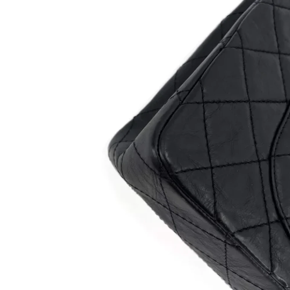 Chanel Vintage Pre-owned Leather chanel-bags Black Dames