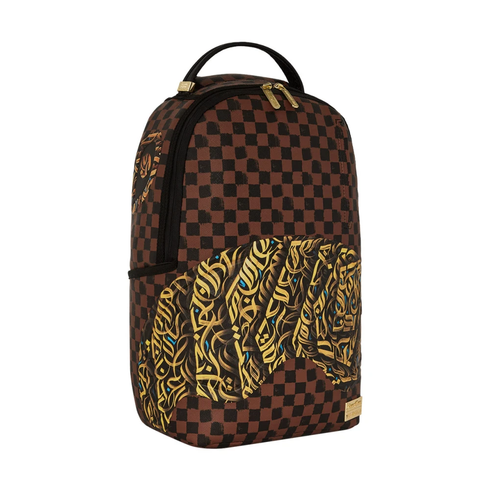 Sprayground Haaien In Parijs Rugzak Brown Heren
