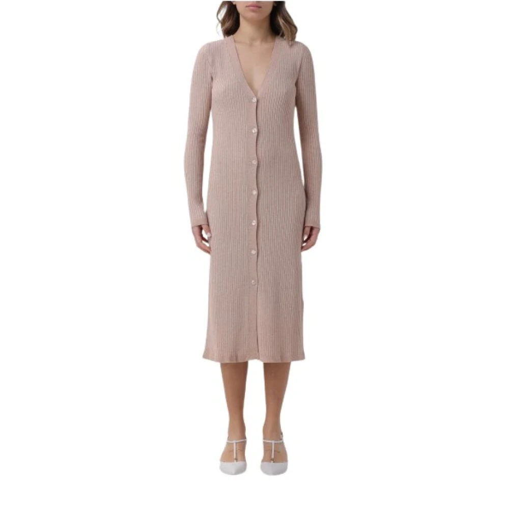 Twinset Knitted Dresses Pink Dames