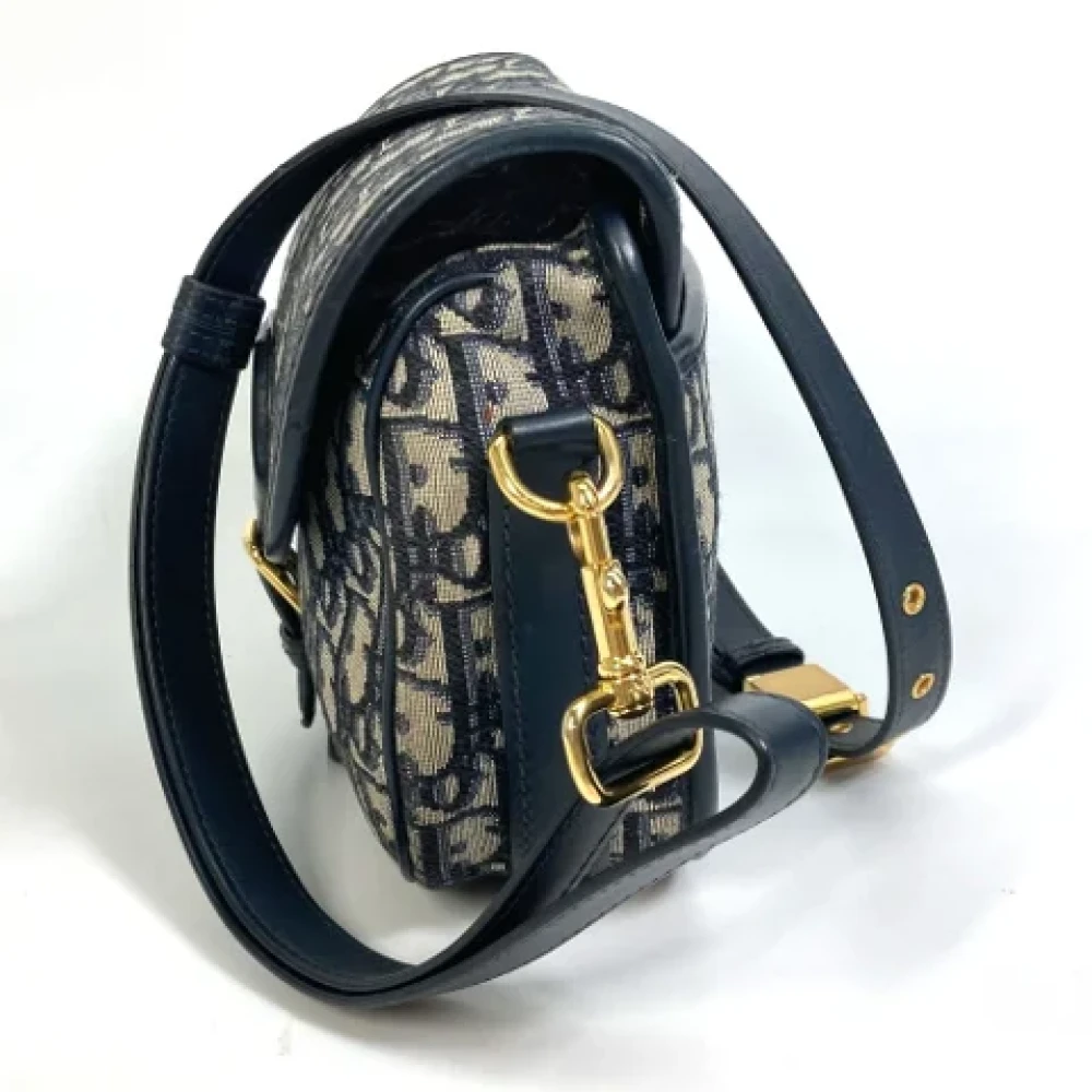 Dior Vintage Pre-owned Fabric dior-bags Blue Dames