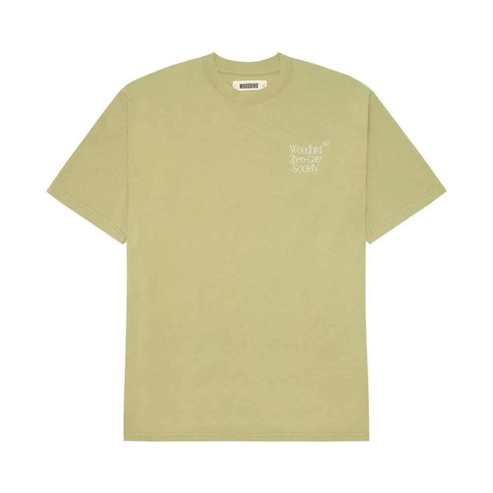 Woodbird Korte Mouw Tee 2516-410 Green Heren