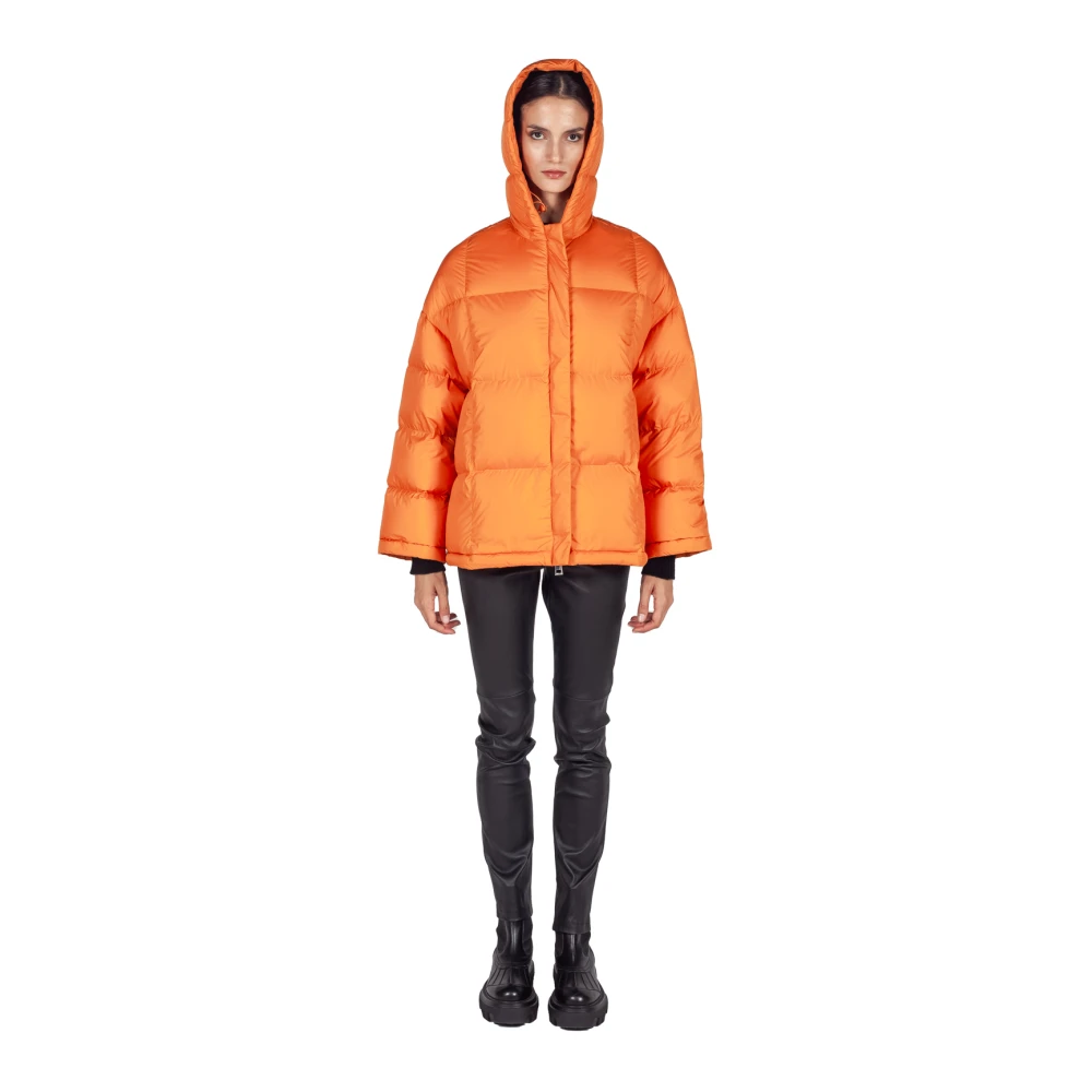 Liviana Conti Oranje Gewatteerde Pufferjas Orange Dames