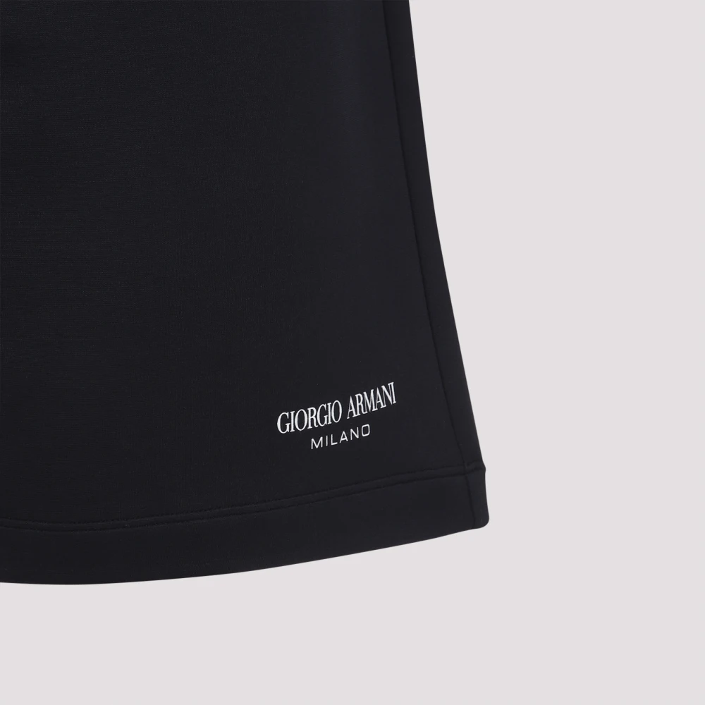 Giorgio Armani Blauwe Bermuda Shorts Herenmode Blue Heren