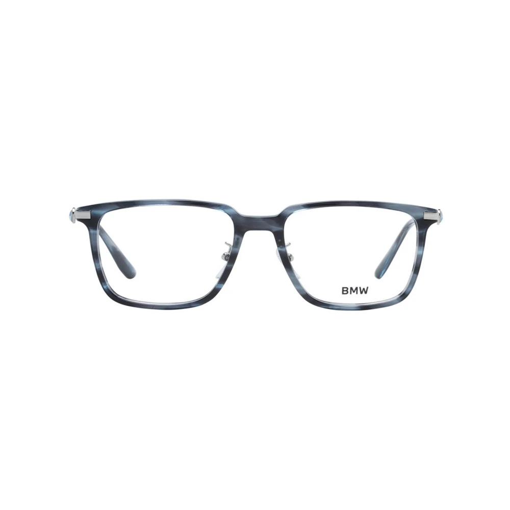 Bmw Men's Blue Glasses, One Size, Round Eyeglasses