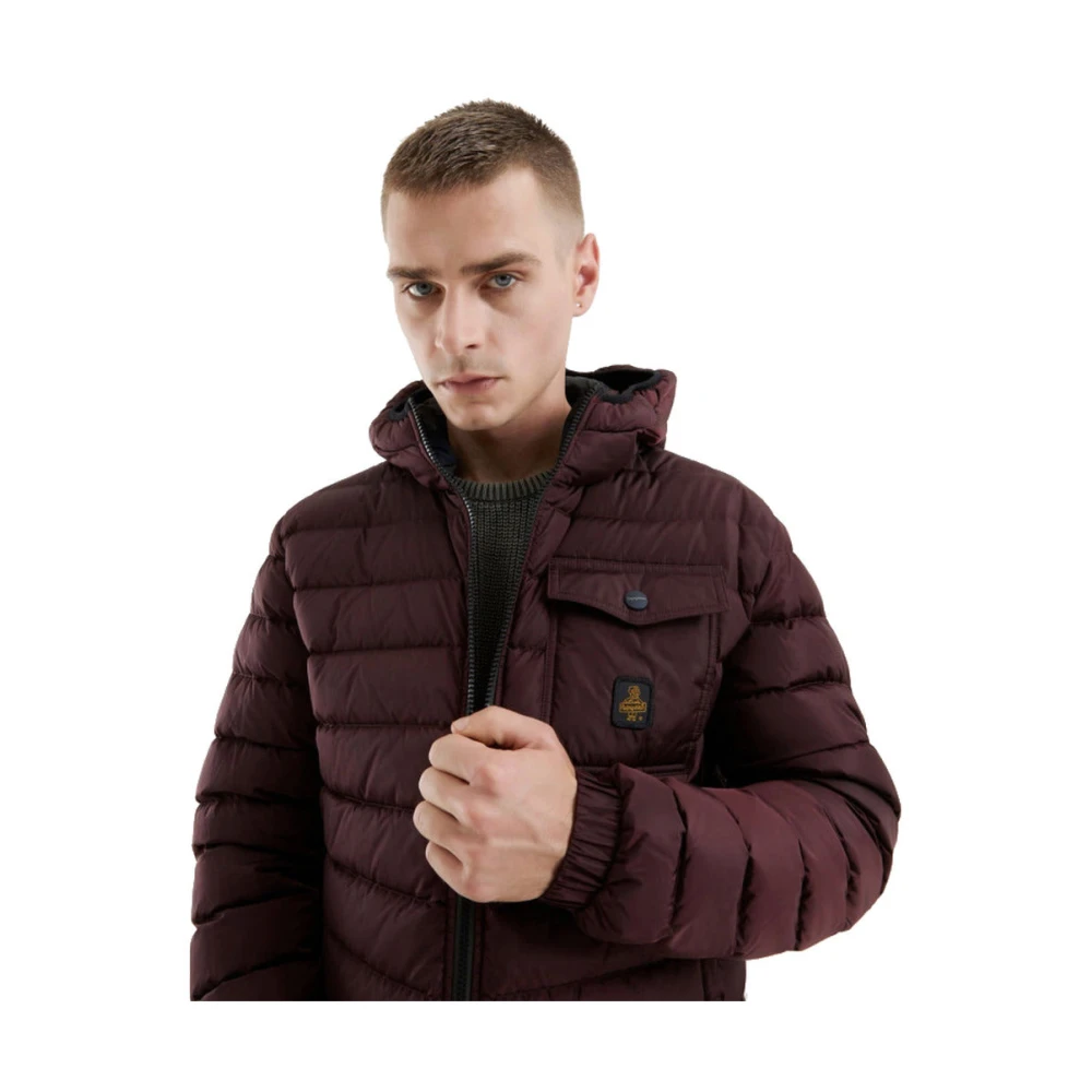 RefrigiWear Hunter Jacket Nylon Ritssluiting Red Heren