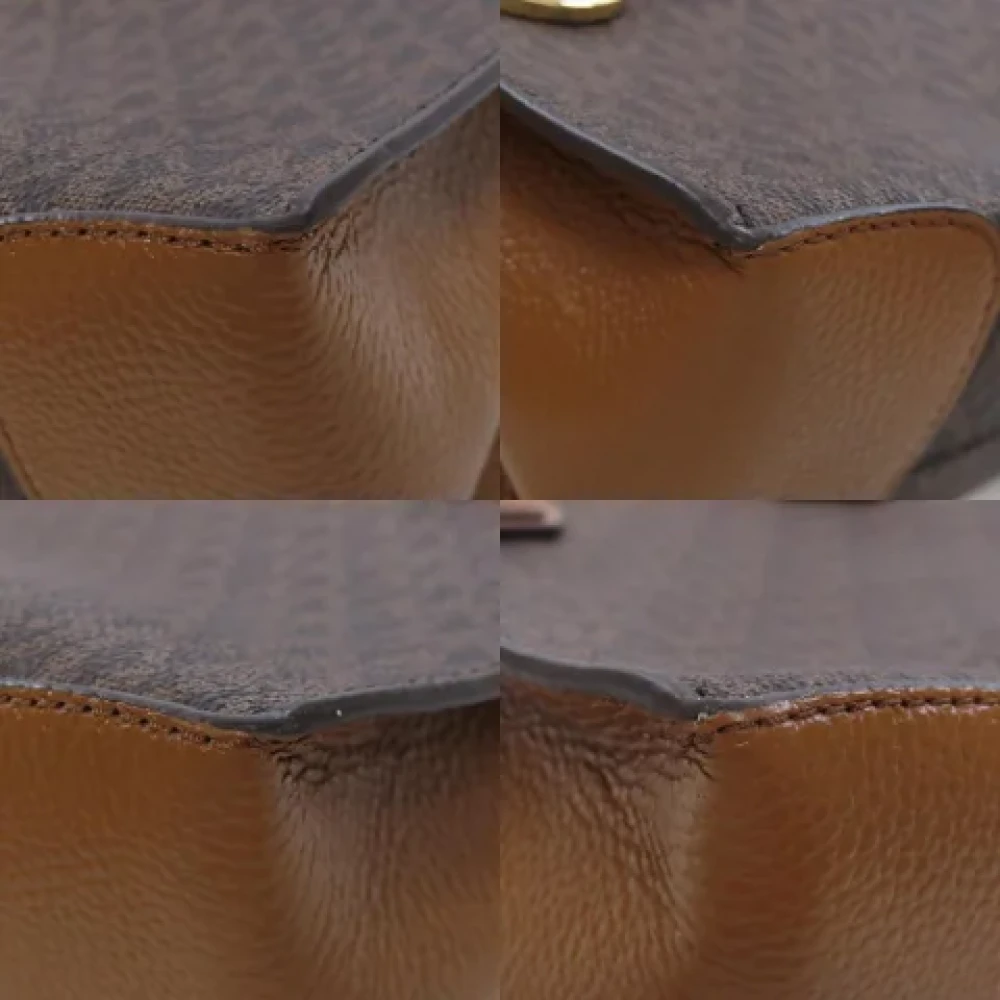 Michael Kors Pre-owned Plastic handbags Brown Dames