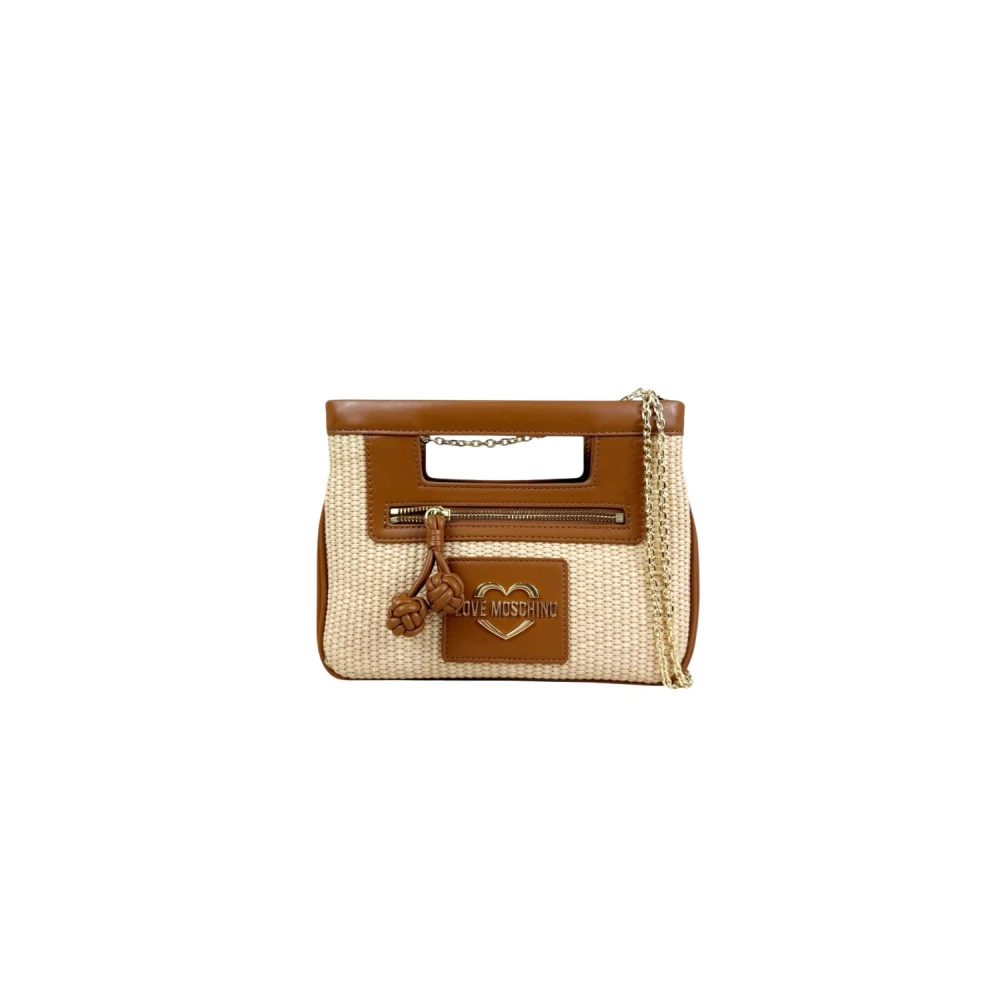 Love Moschino Women's Beige Damen, Taschen, One Sizegröße: