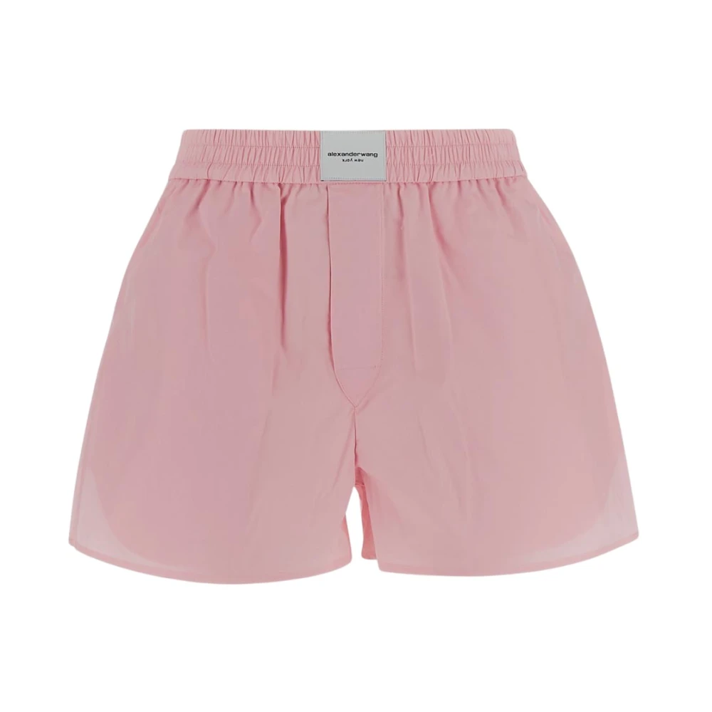 T by Alexander Wang Damesmode Shorts Pink Dames