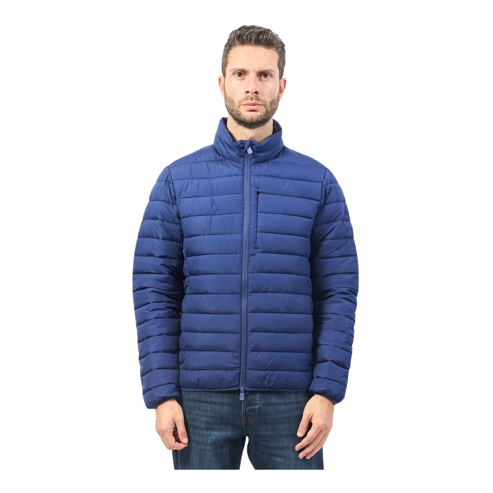 Save The Duck Blauwe diervrije Erion polyesterjas Blue Heren