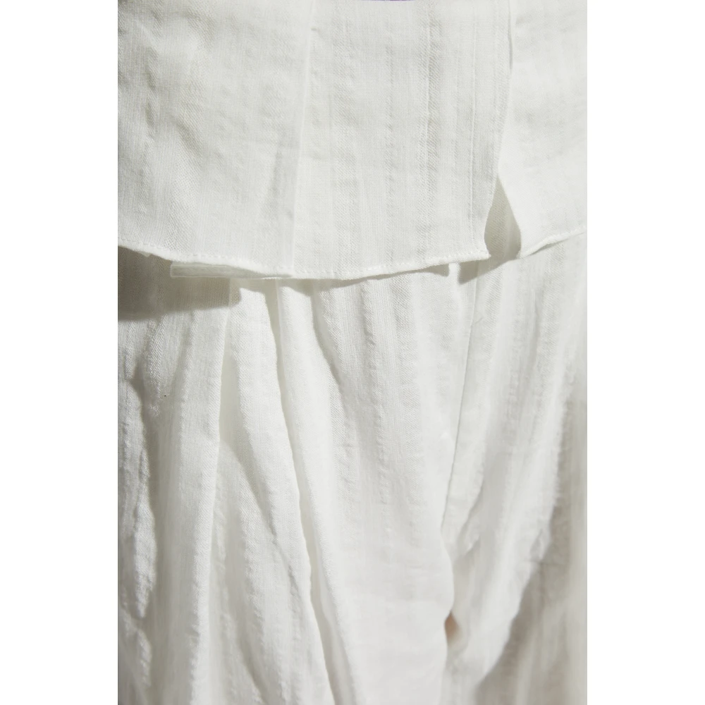 Cult Gaia Broek White Dames