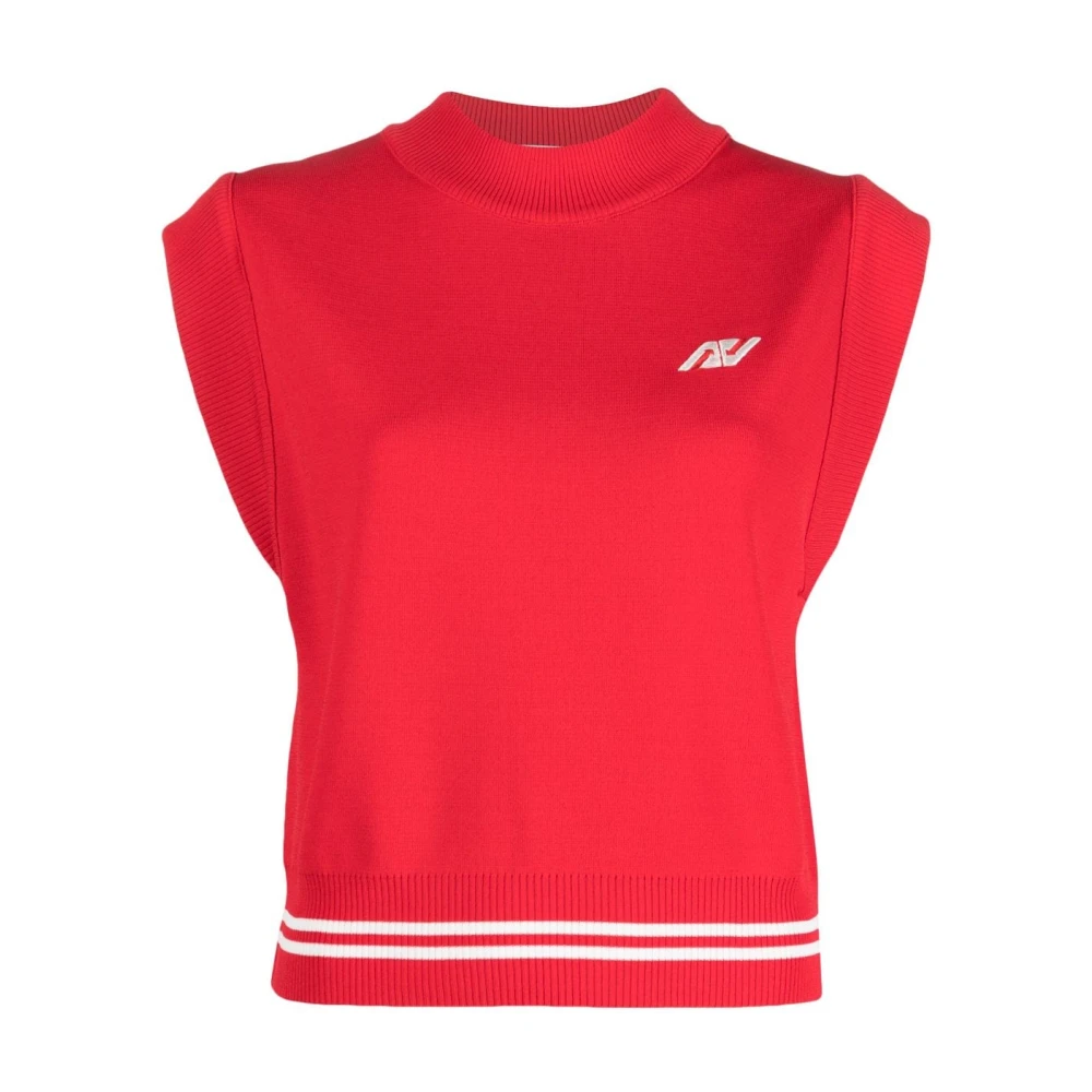 Autry Sportieve Rode Vest voor Vrouwen Red Dames