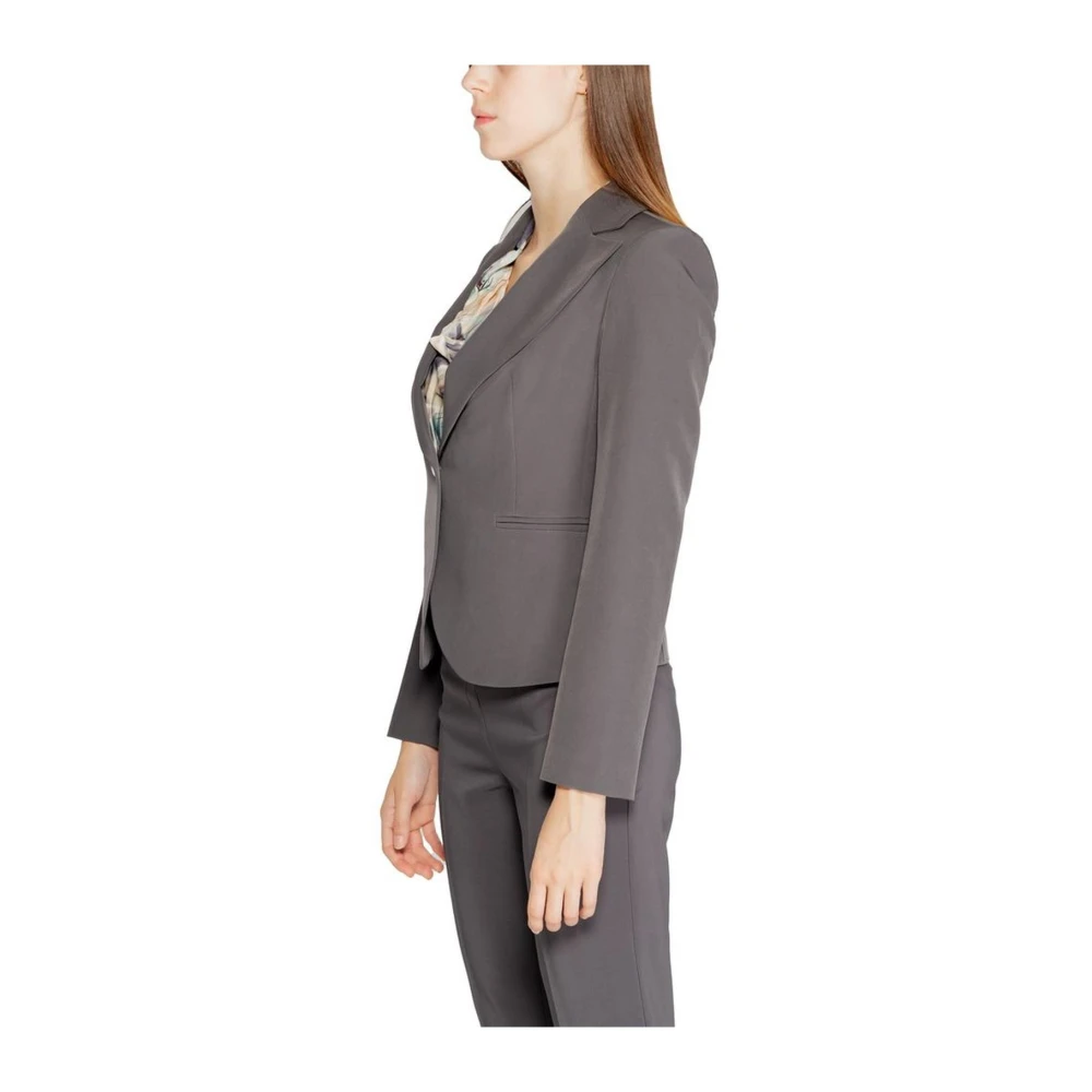 RINASCIMENTO Elastane Blend Blazer Gray Dames