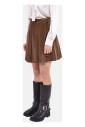 velvet-pleated-mini-skirt