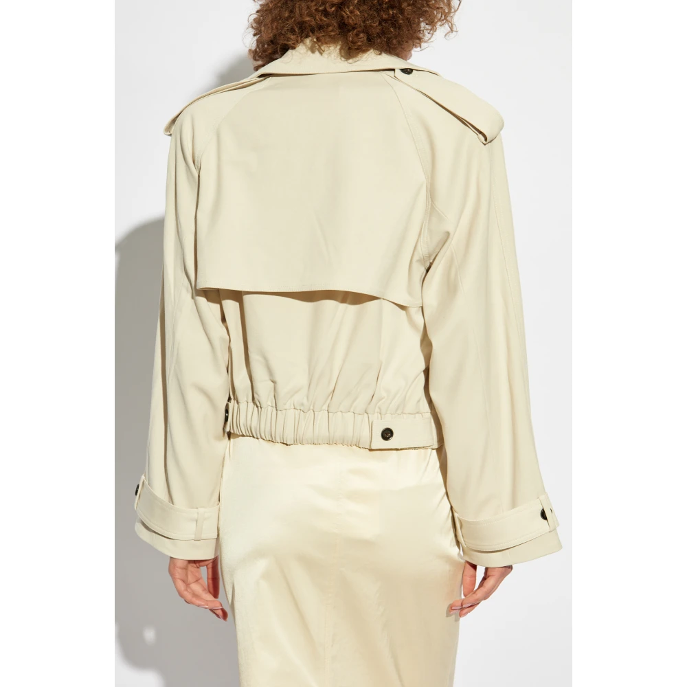 Gestuz Korte jas Beige Dames