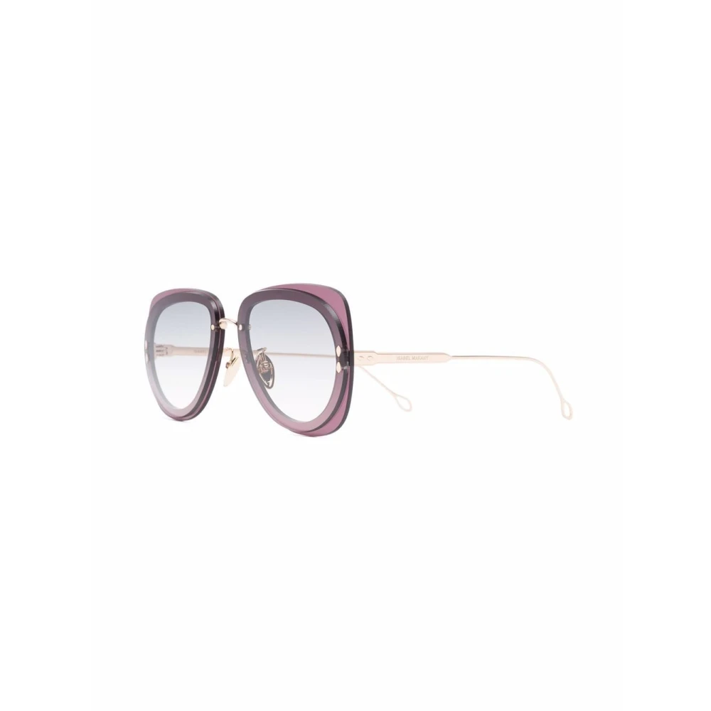Isabel Marant Women's Yellow Sunglasses Aviator