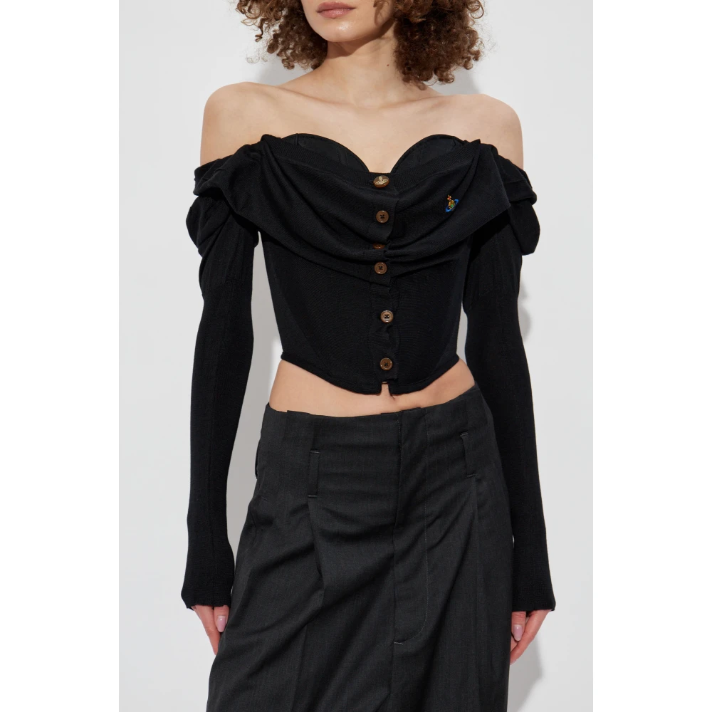 Vivienne Westwood Corset met Vest Black Dames
