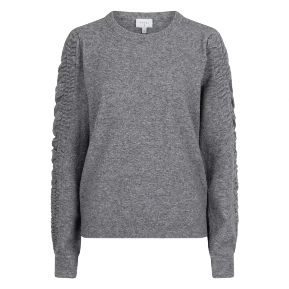 Dante 6 Pardon Sweaters Grijs Stijlvol Model Gray Dames