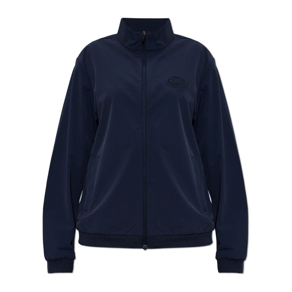 Emporio Armani Ea7 Donna Blu Felpe, M, New,