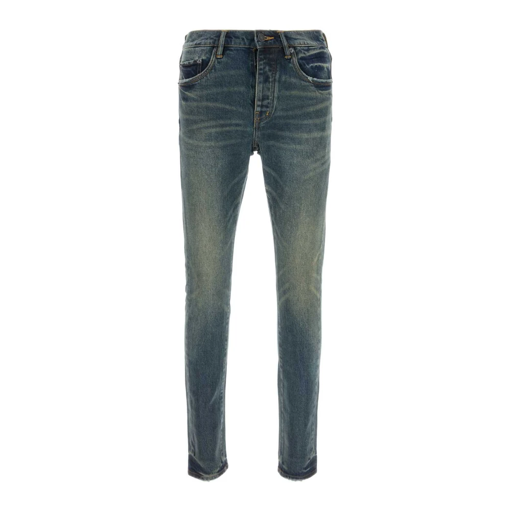 Purple Brand Stretch Denim Jeans Blue Heren