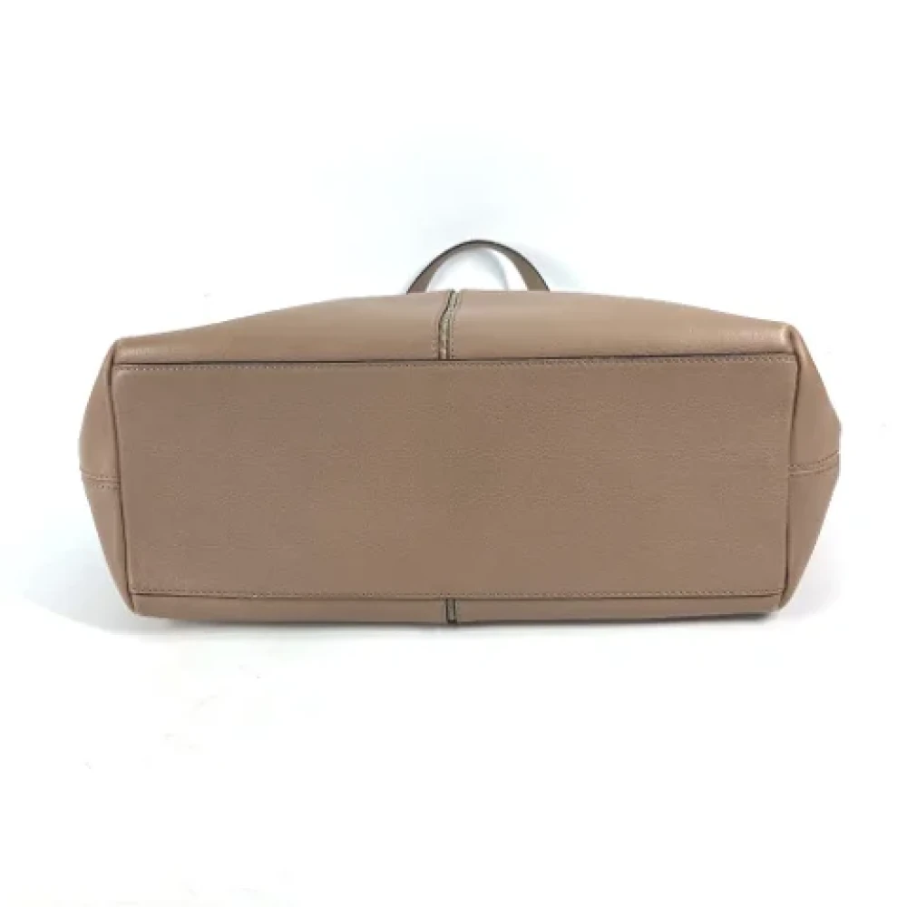 Cartier Vintage Pre-owned Leather shoulder-bags Beige Dames