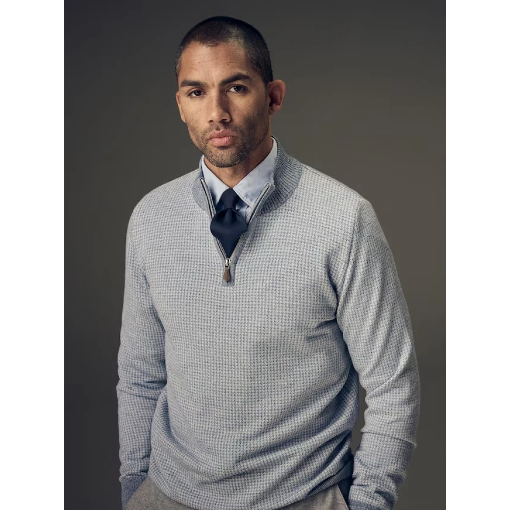 Stenströms Klassieke Pullover Trui Blue Heren