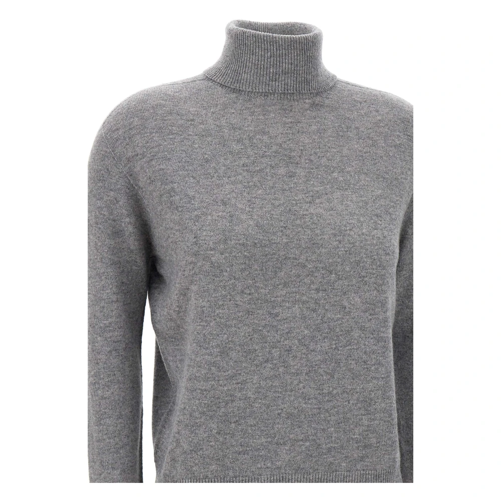 Kaos Wollen Coltrui Trui Grijs Gray Dames