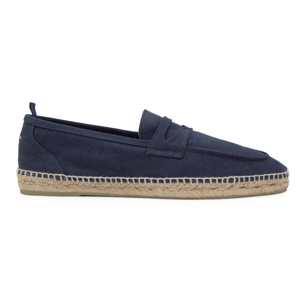 Castañer Men's Blue Espadrilles, 11 Uk, Nacho/002 · Flat Espadrille