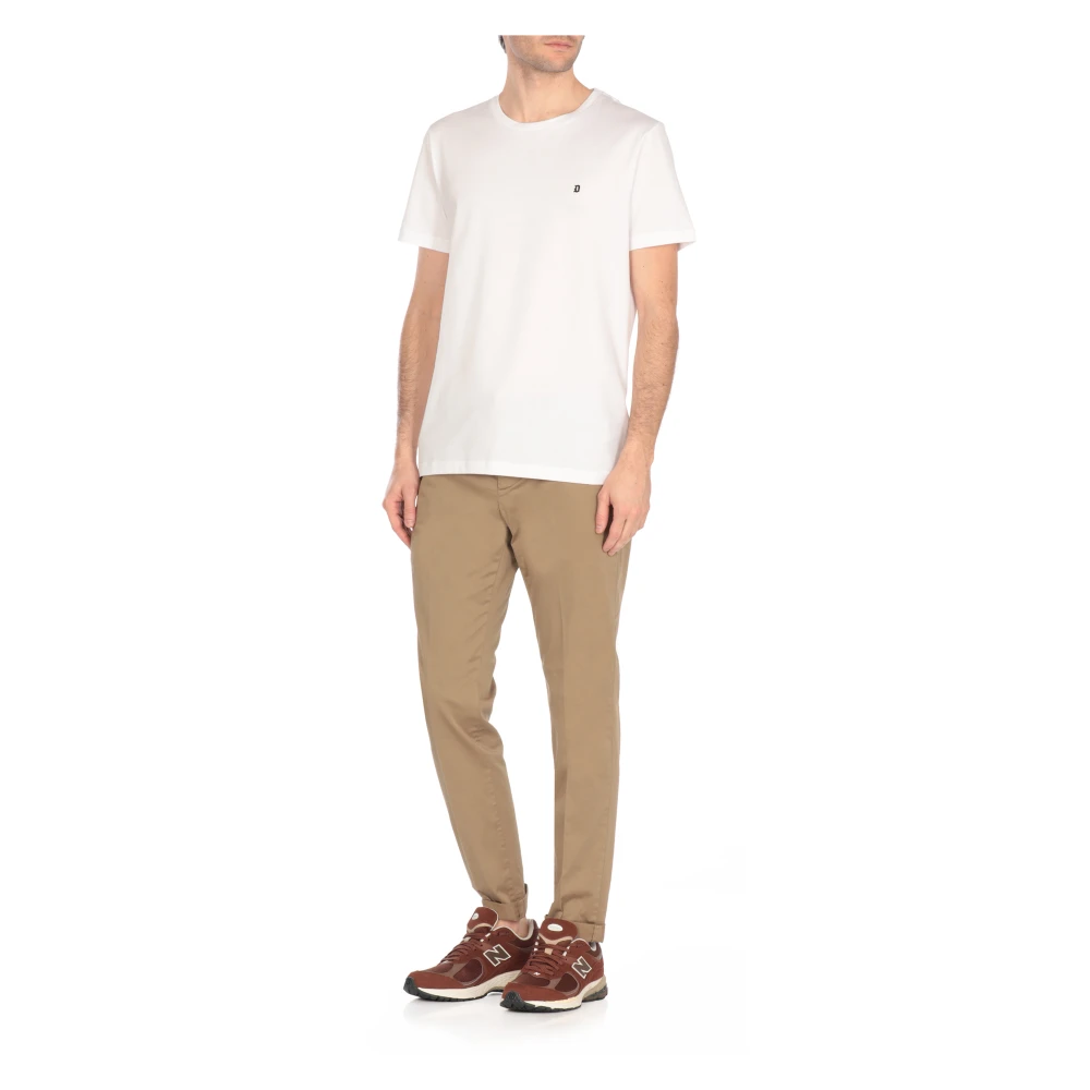 Dondup Beige Katoenen Broek met Zakken Beige Heren