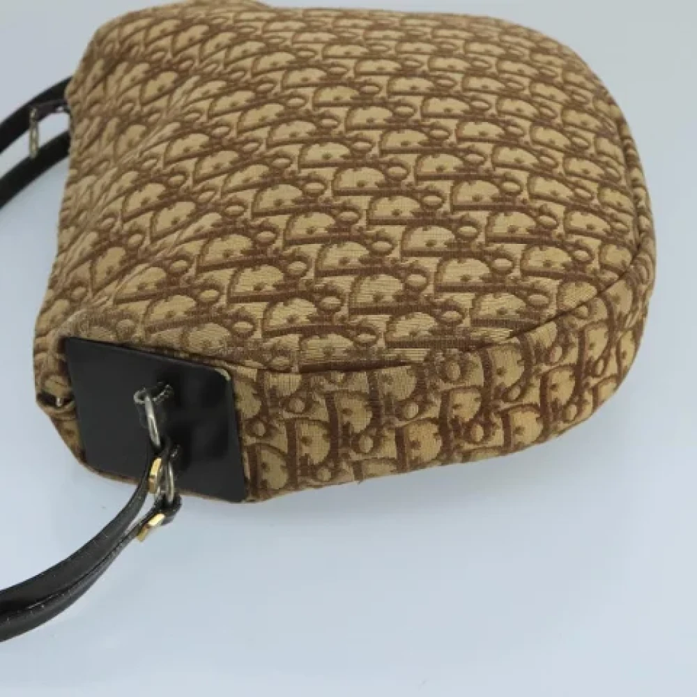 Dior Vintage Pre-owned Canvas dior-bags Brown Dames