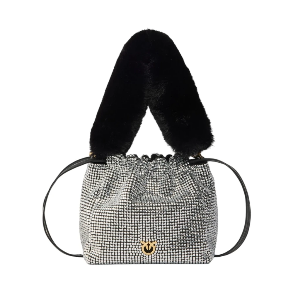 Pinko Full Strass Pouch - Immagine 7