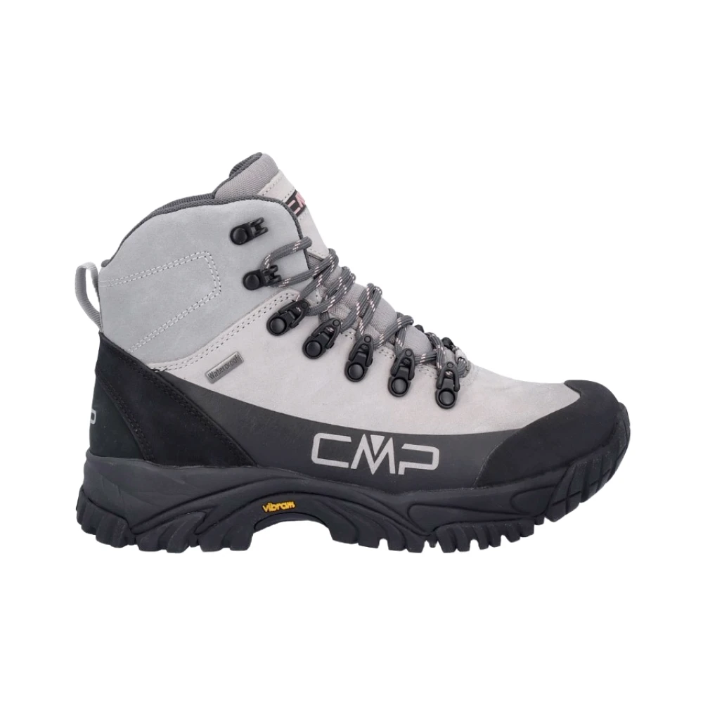 Cmp Donna Grigio Sneakers Grigie Impermeabili Pelle Suola Vibram