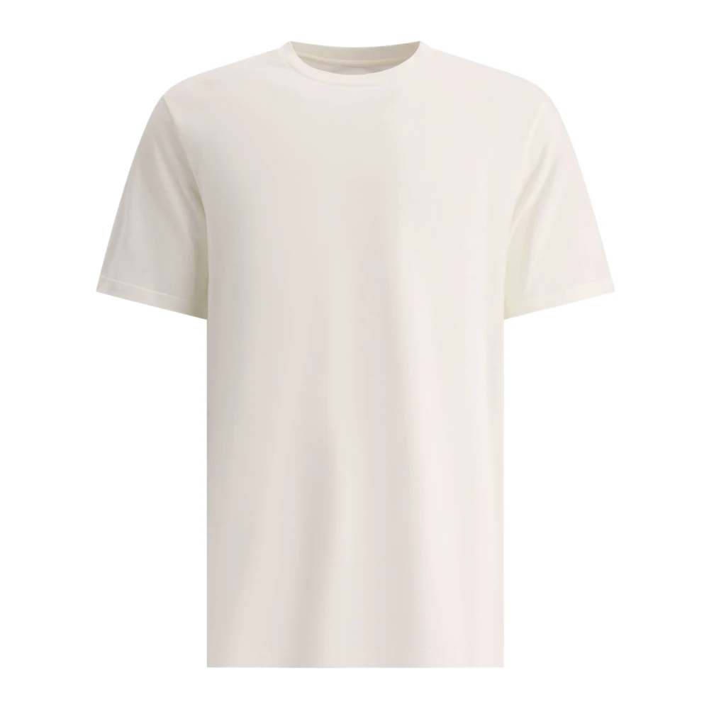 Jil Sander Witte T-shirt met Tekst White Heren