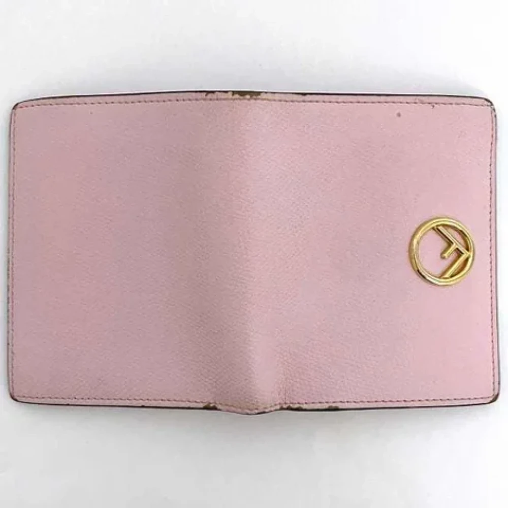 Fendi Vintage Pre-owned Leather wallets Pink Dames