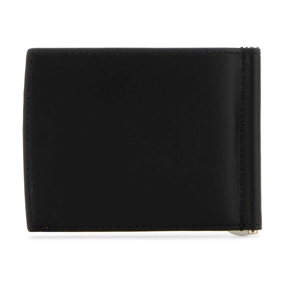 Bally Leren Bi-Fold Kaarthouder Black Heren