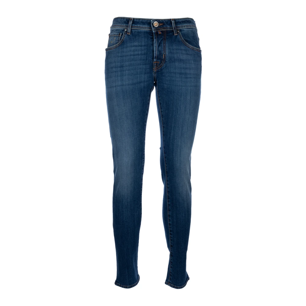 Jacob Cohën Klassieke Denim Jeans voor Mannen Blue Heren