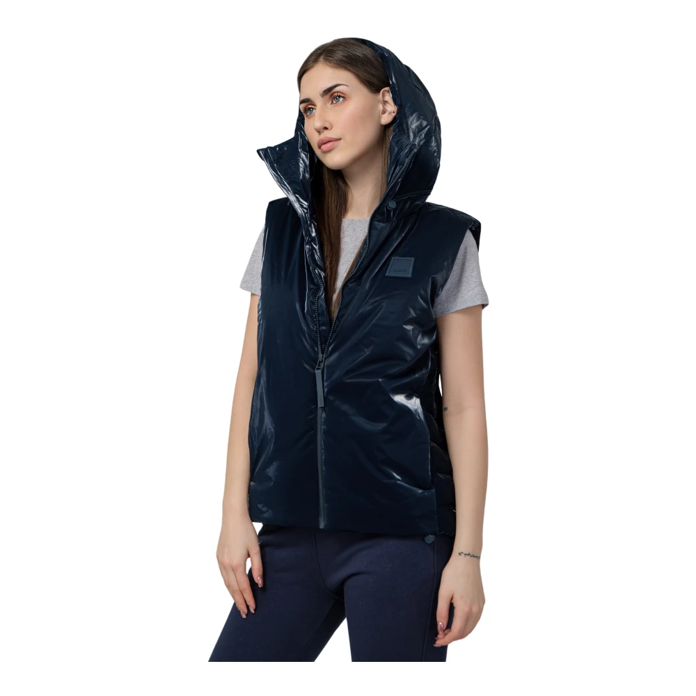 Rains Sporty Loop Vest Ink Blue Dames