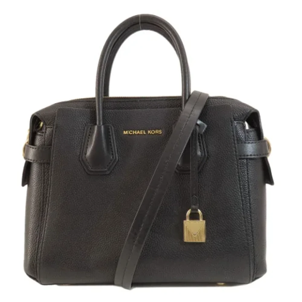 Michael Kors Pre-owned Leather handbags Black Dames