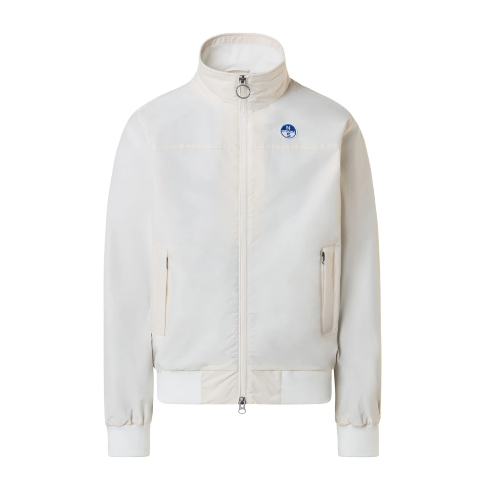 North Sails Uomo Bianco Giacche, L, New,