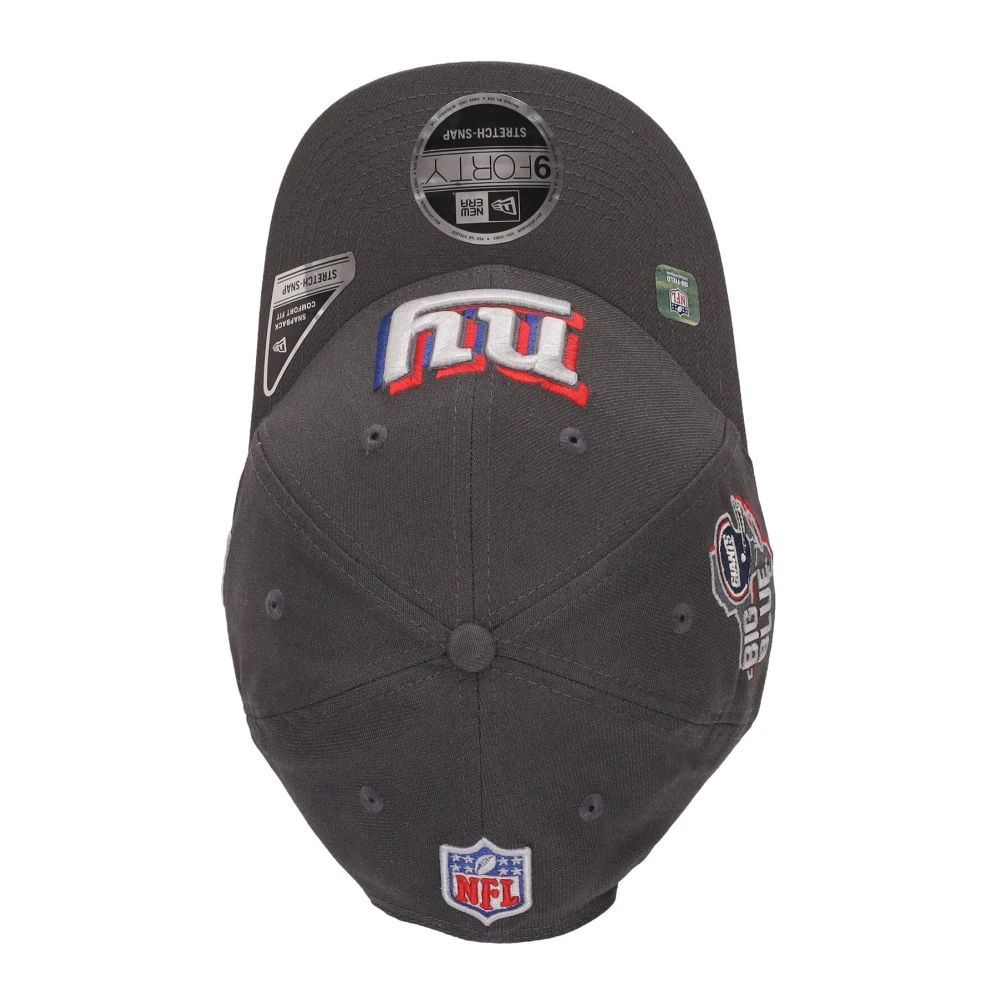 new era NFL Draft 24 Curvy Zonneklep Hoed Gray Heren