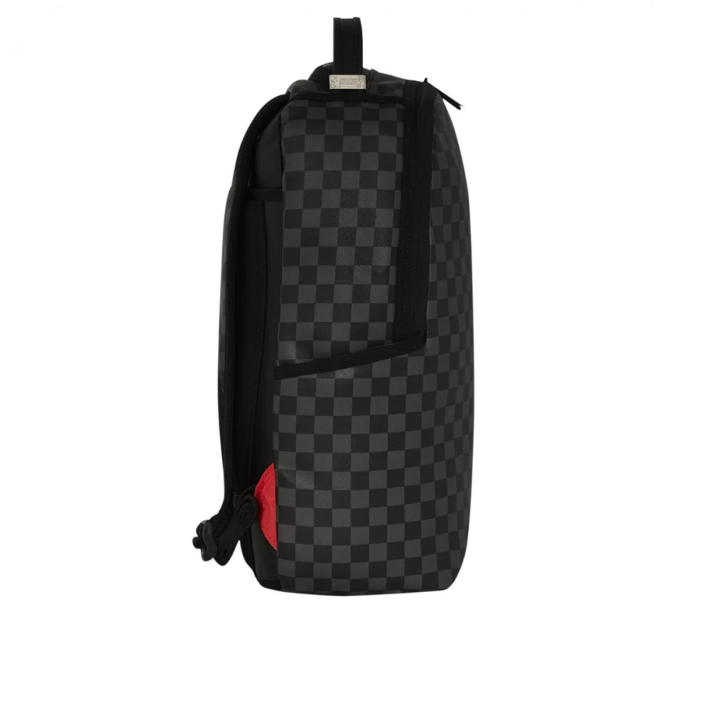 Sprayground Half Spritz Rugzak Zwart Grijs Ruit Black Heren