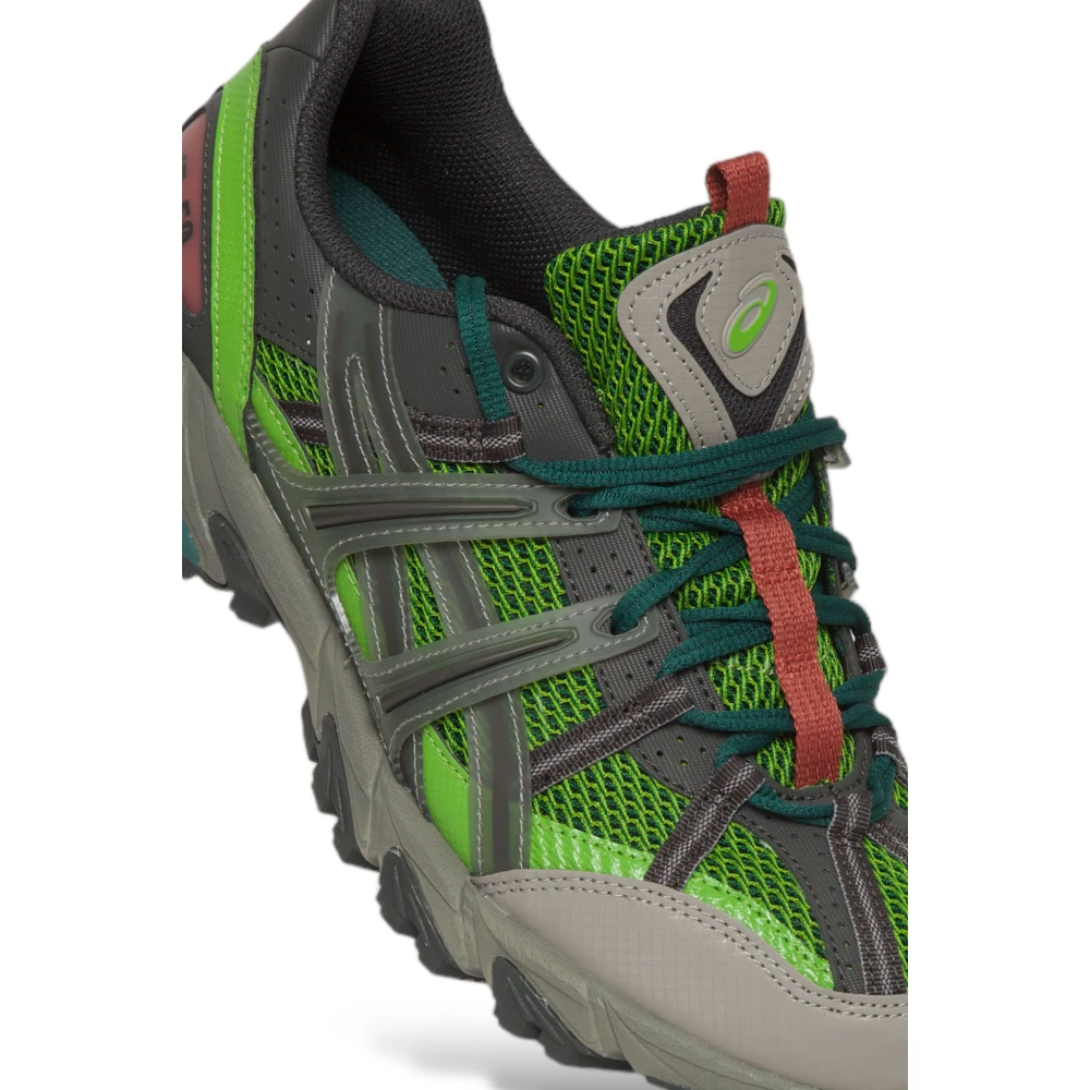 ASICS Grafiet Sneakers in Pittig Groen Grijs Multicolor Heren