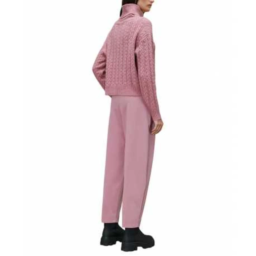 RRD Roze Twisted Trui met Col Pink Dames